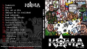 Koma(Bogotá)Portadas de Discos de Punk Rock