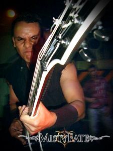Andres Cortazar - Mistyfate, Msicos Metaleros y Rockeros