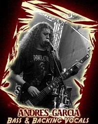 Andres Garcia - Internal Suffering, Msicos Metaleros y Rockeros