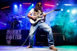 Mauricio Gallon - Mindly Rotten, Msicos Metaleros y Rockeros