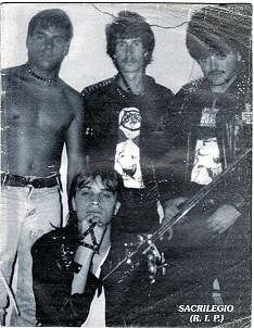 Sacrilegio, Bandas de Thrash Death Metal de Medellin.