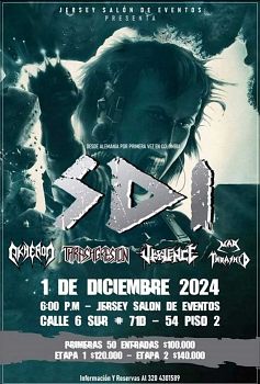 War Thrashed, Bandas de Thrash Metal de Bogota.