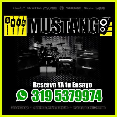 Sala Mustang, Salas de Ensayo Bogota y Estudios de Grabacin Bogota.