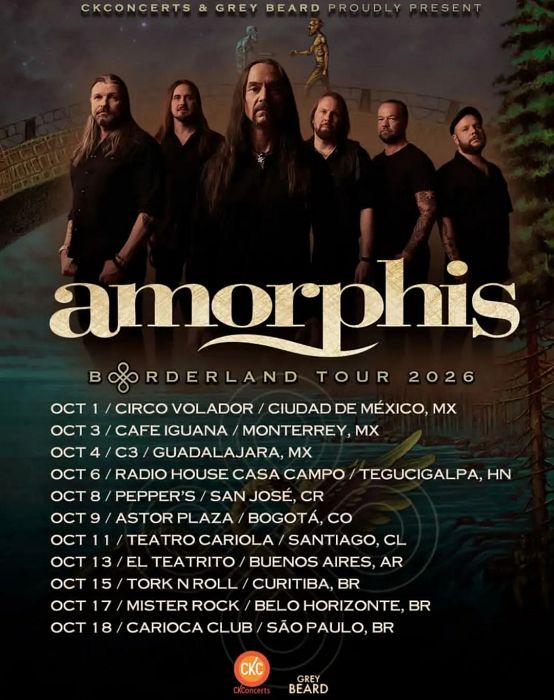 Evento Amorphis|Conciertos, Festivales.