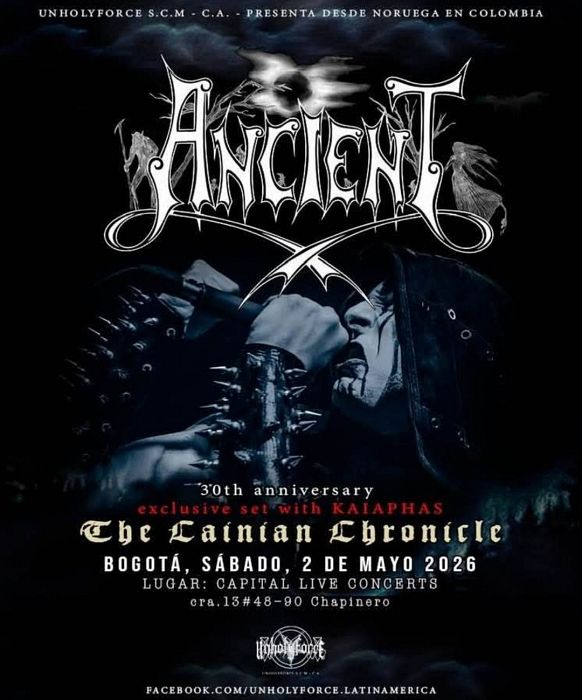 Evento Ancient|Conciertos, Festivales.
