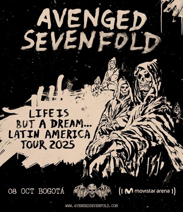Evento Avenged Sevenfold|Conciertos, Festivales.