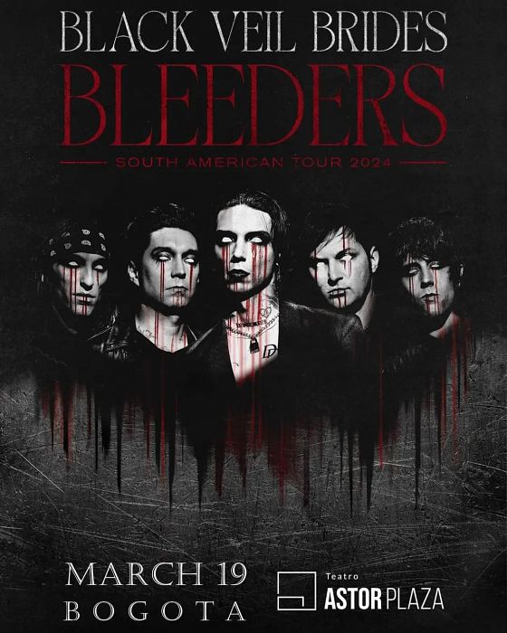 Evento Black Veil Brides|Conciertos, Festivales.