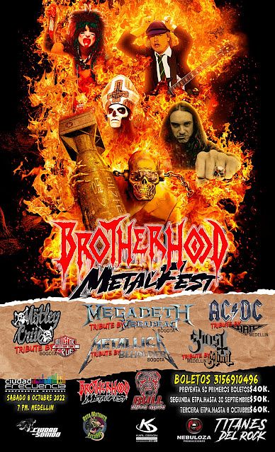 Evento Brotherhood Metal Fest|Conciertos, Festivales.