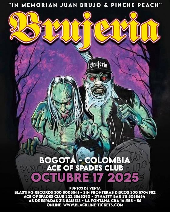 Evento Brujeria|Conciertos, Festivales.