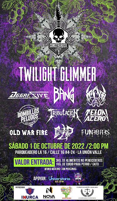 Evento Construrock Fest|Conciertos, Festivales.