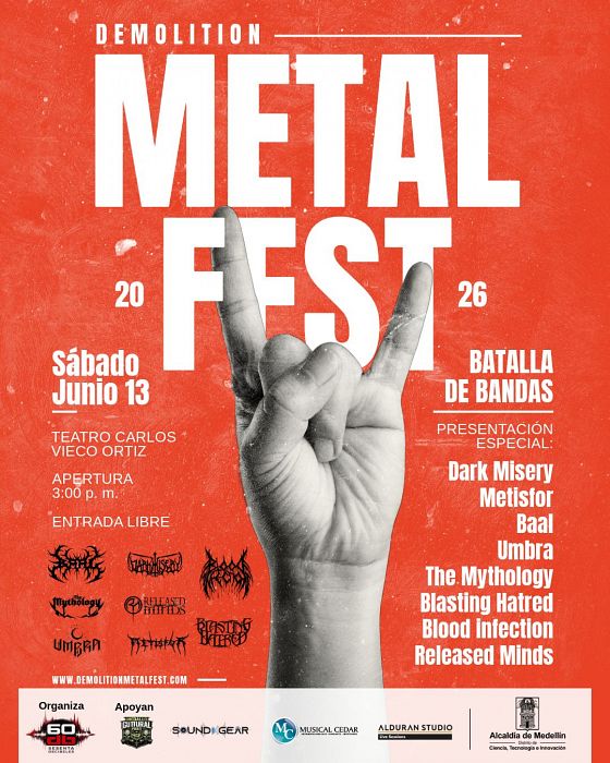Evento Demolition Metal Fest|Conciertos, Festivales.