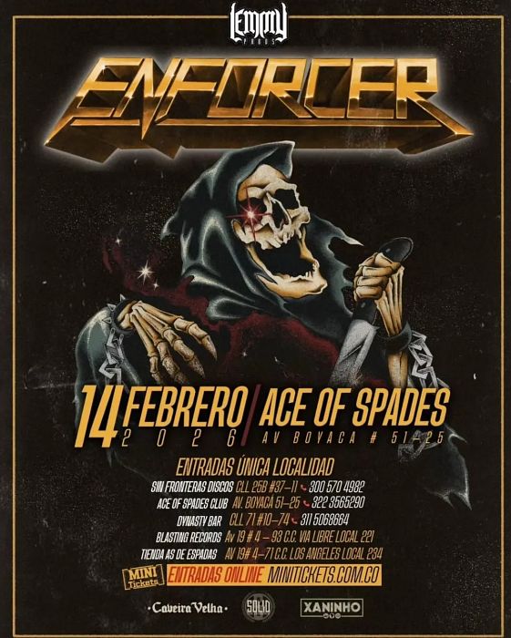 Evento Enforcer|Conciertos, Festivales.