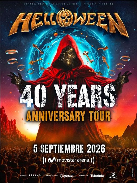 Evento Helloween|Conciertos, Festivales.