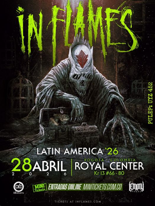 Evento In Flames|Conciertos, Festivales.