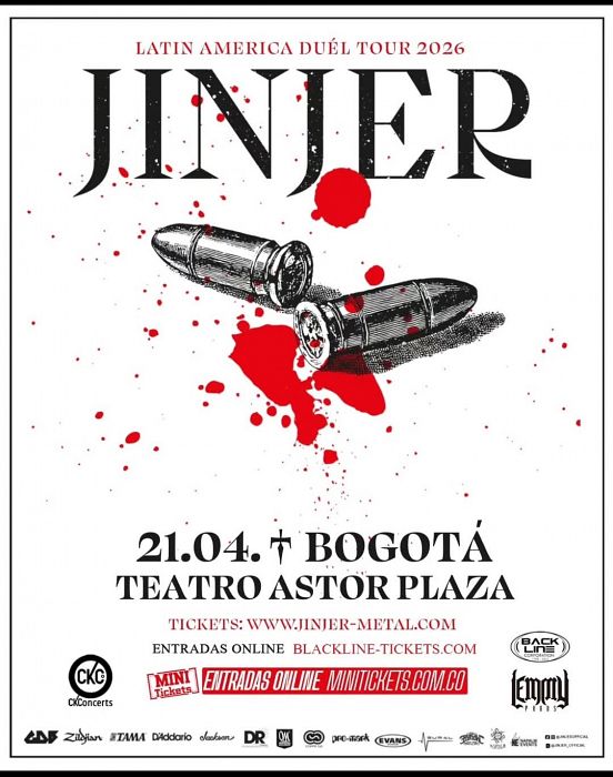Evento Jinjer|Conciertos, Festivales.