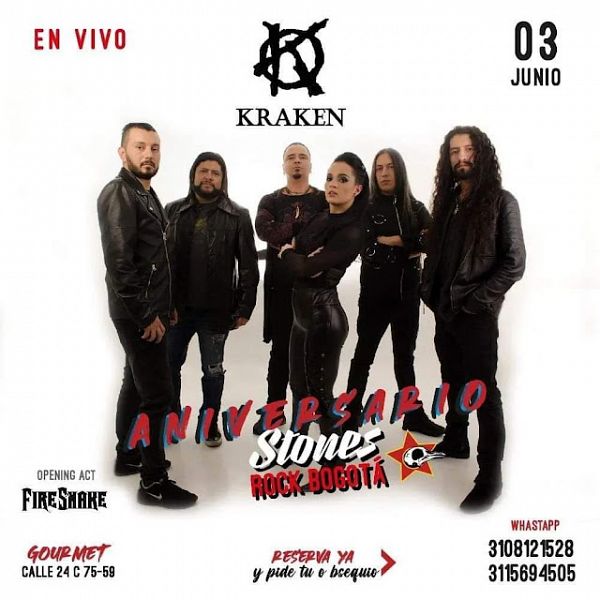 Evento Kraken|Conciertos, Festivales.