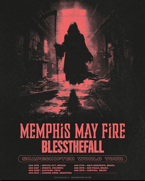 Evento Memphis May Fire Y Blessthefall|Conciertos, Festivales.