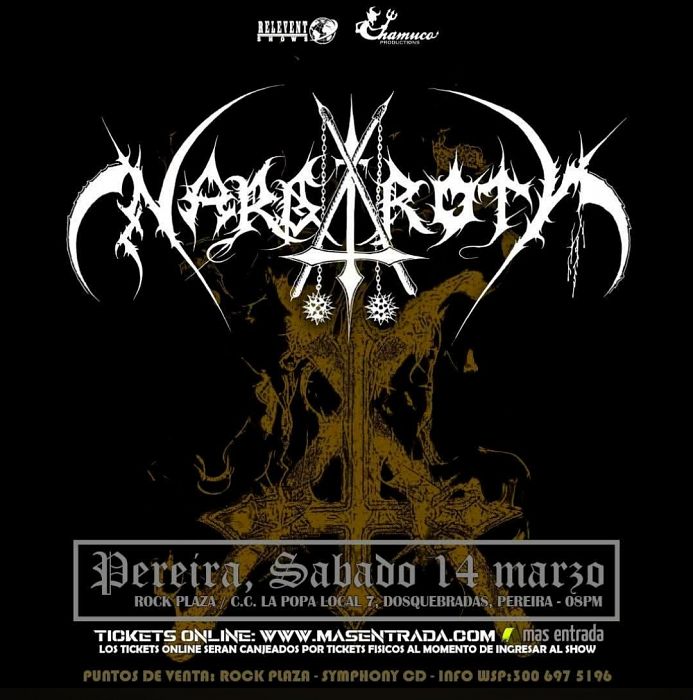 Evento Nargaroth|Conciertos, Festivales.