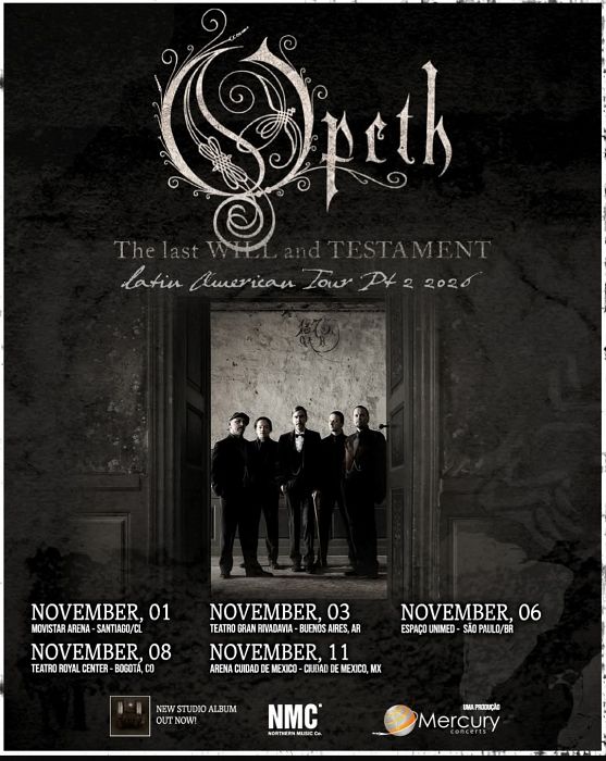 Evento Opeth|Conciertos, Festivales.