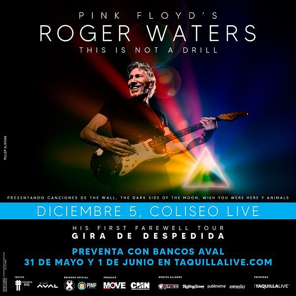 Evento Roger Waters|Conciertos, Festivales.