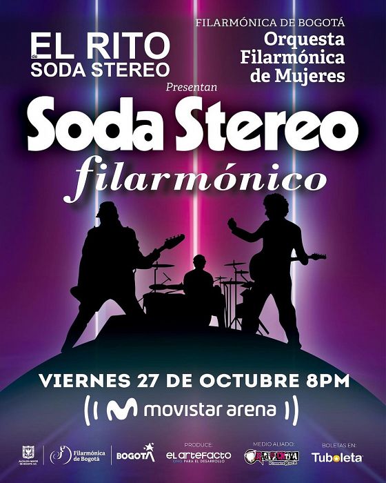 Evento Soda Estereo Filarmonico|Conciertos, Festivales.