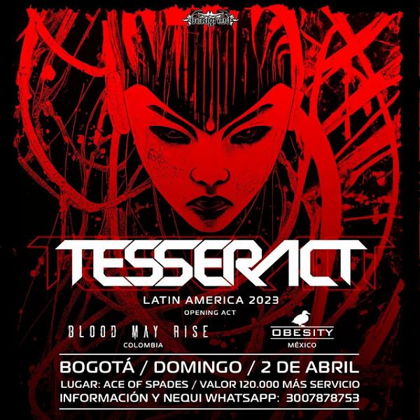 Evento TesseractConciertos, Festivales.