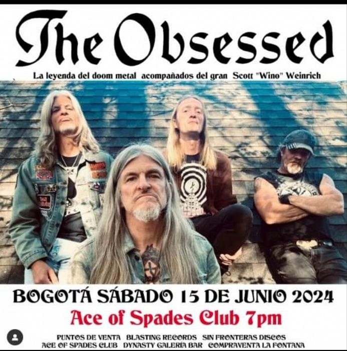 Evento The ObsessedConciertos, Festivales.