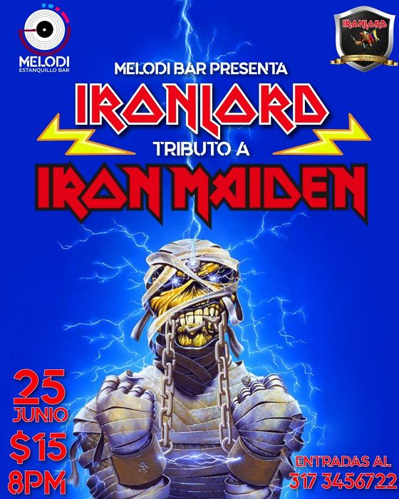 Evento Tributo A Iron Maiden|Conciertos, Festivales.