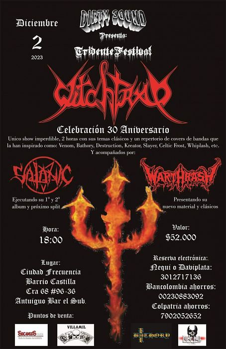 Evento Tridente Festival|Conciertos, Festivales.