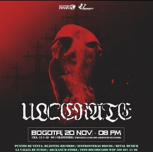 Evento Ulcerate|Conciertos, Festivales.
