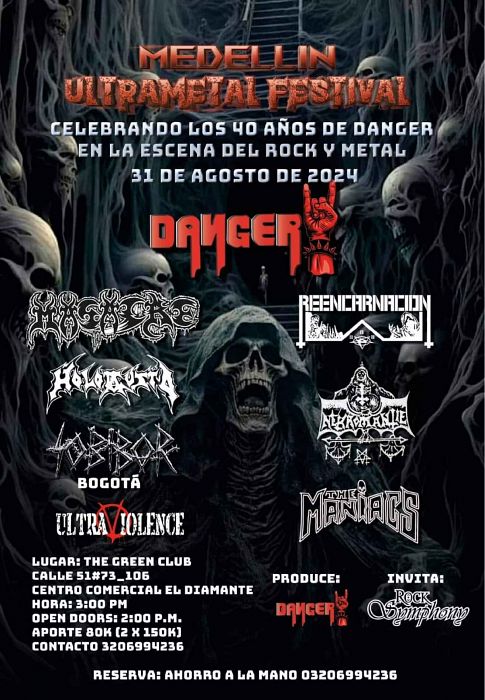 Evento Ultra Metal Festival|Conciertos, Festivales.