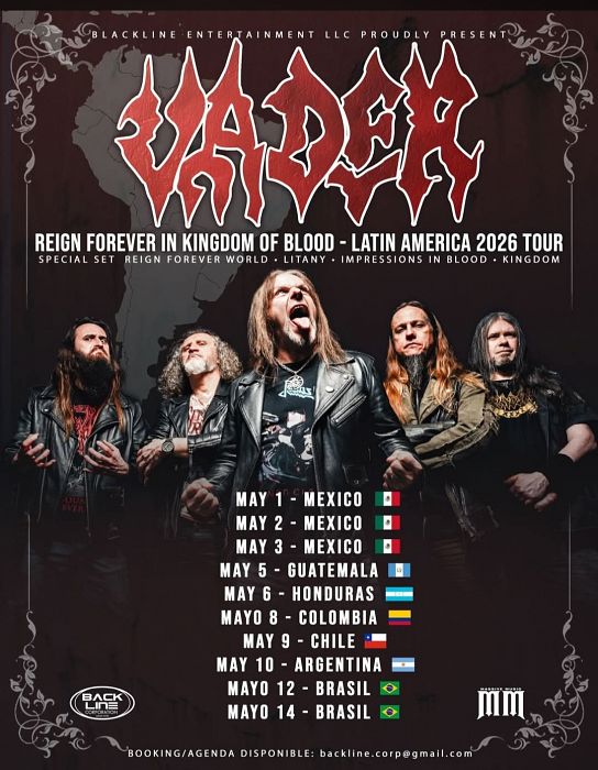 Evento Vader|Conciertos, Festivales.