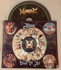 Maniac(Bogota)Portadas de Discos de Heavy Thrash Metal