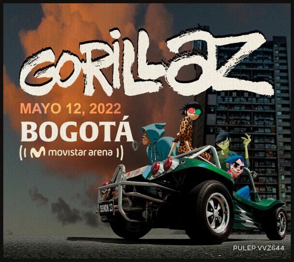 Evento Concierto De Gorillaz En La Movistar Arena|Conciertos, Festivales.
