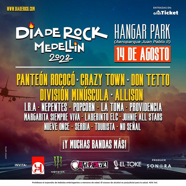 Evento Dia De Rock|Conciertos, Festivales.