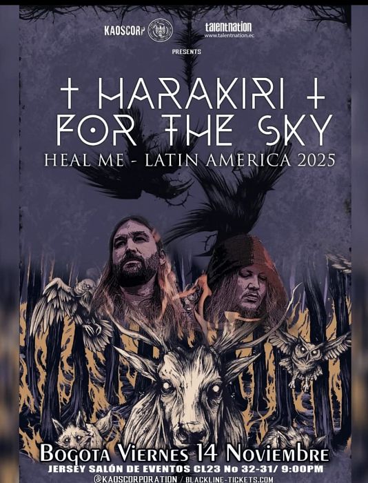 Evento Harakiri For The Sky|Conciertos, Festivales.