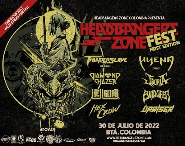 Evento Headbangers Zone Fest|Conciertos, Festivales.