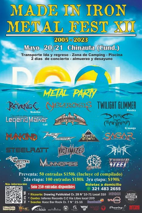 Evento Made In Iron Metal Fest|Conciertos, Festivales.