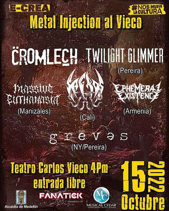 Evento Metal Injection|Conciertos, Festivales.
