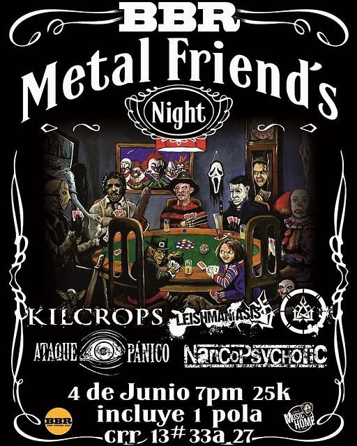 Evento Metal Friends Night|Conciertos, Festivales.