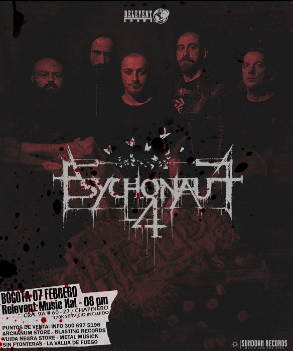 Evento Psychonaut 4|Conciertos, Festivales.