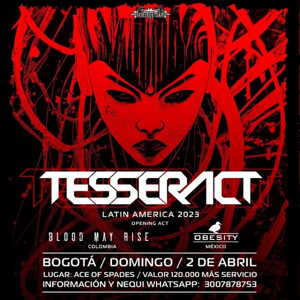 Evento Tesseract|Conciertos, Festivales.