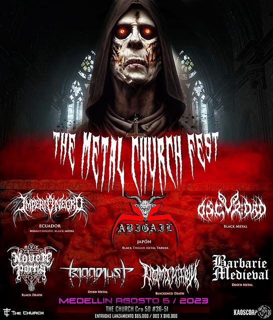 Evento The Metal Church Fest|Conciertos, Festivales.