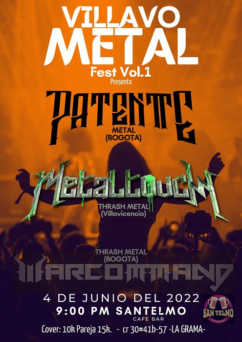 Evento Villavo Metal Fest|Conciertos, Festivales.