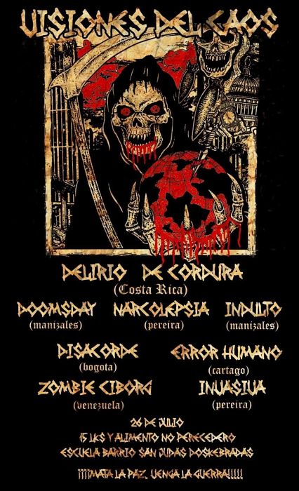 Evento Visiones Del Caos|Conciertos, Festivales.