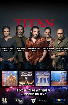 Titan, Bandas de Rock, Heavy En Castellano de Medellin.